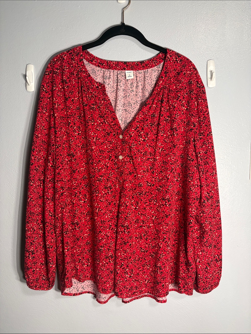 OLD NAVY red Blouse
